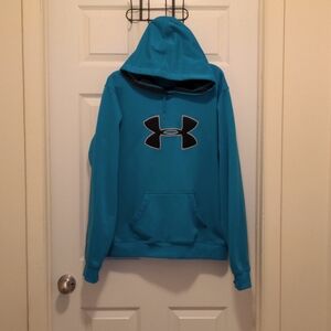 Under Armour Pullover Hoodie XL, teal